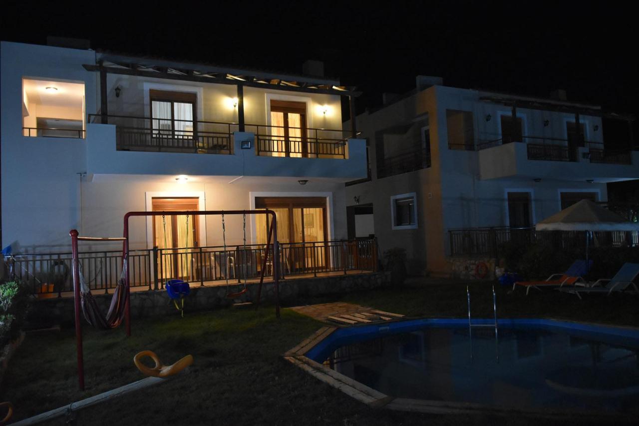 Triopetra Luxury Villas Fournou Lago Exterior foto